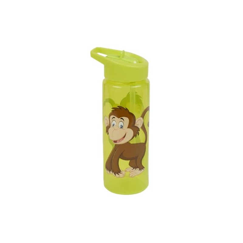 Ravensden Monkey Drinking Bottle, 19cm, Green