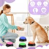 Pack of 5 Pet Communication Buttons, Dog Answer Buzzer Summer,