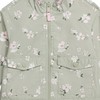 Carter's Girls' Lightweight Spring 2025 Windbreaker Jacket, Olive Floral