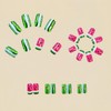 Summer Press on Nails Watermelon Stick on Nails Medium Square