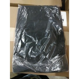 Uniform Advantage Tafford Uniforms NST350, Scrubs Tops, Medium, Black (Pack of 3)