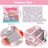 Kawaii Stickers, Cute Cartoon Girl Sticker Set, Scrapbook Stickers, Cartoon