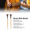 2Pcs Drum Stick Brush Wood Retractable Wire Combination Musical Instrument