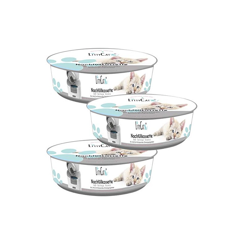 Littycat Refill Cassettes for Littycat Cat Litter Disposal Buckets -