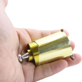 sumrica Magic 2Pcs Pocket Staff for Professional Magician Stage Portable,Pocket Arts Staff Magic Tricks Accessories (150-160CM Gold-Silver)