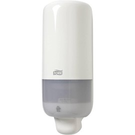 Tork Elevation Design 561500 Wall Mounted Soap Dispenser for Soap and Skin Care Products White S4 "Easy to Use" Certified