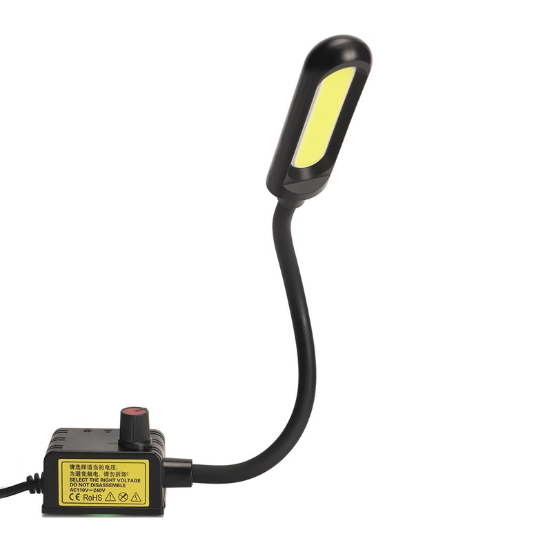 Magnetic Work Light Soft Gooseneck Knob Switch Magnetic Base Easy