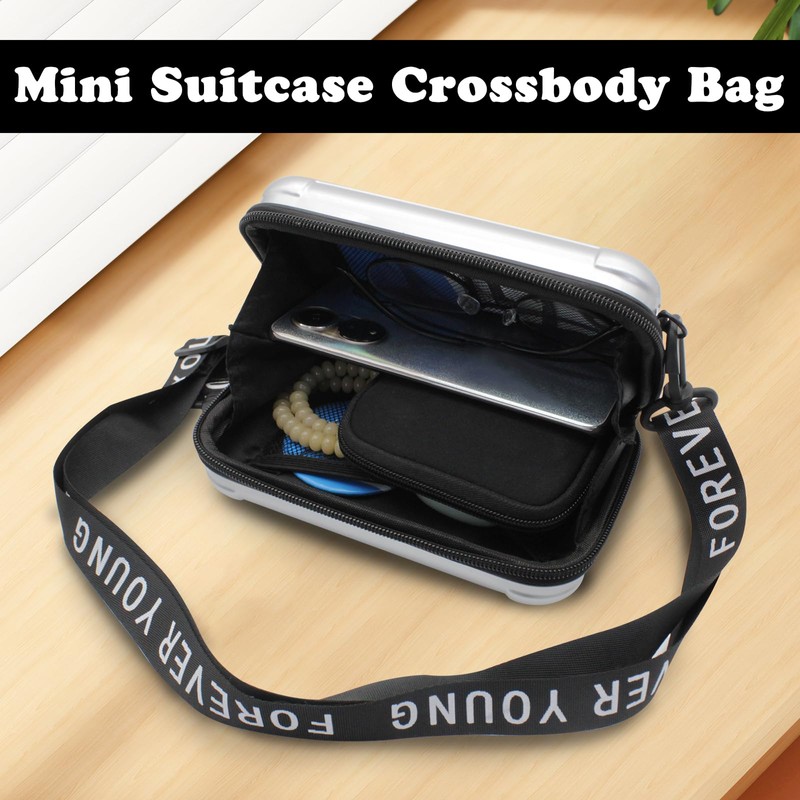 WisePoint Small Shoulder Bag, Plastic Shoulder Bag, Phone Bag with