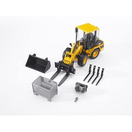Bruder Accessories Box Type Pallet, Winch and Forks for Frontloader