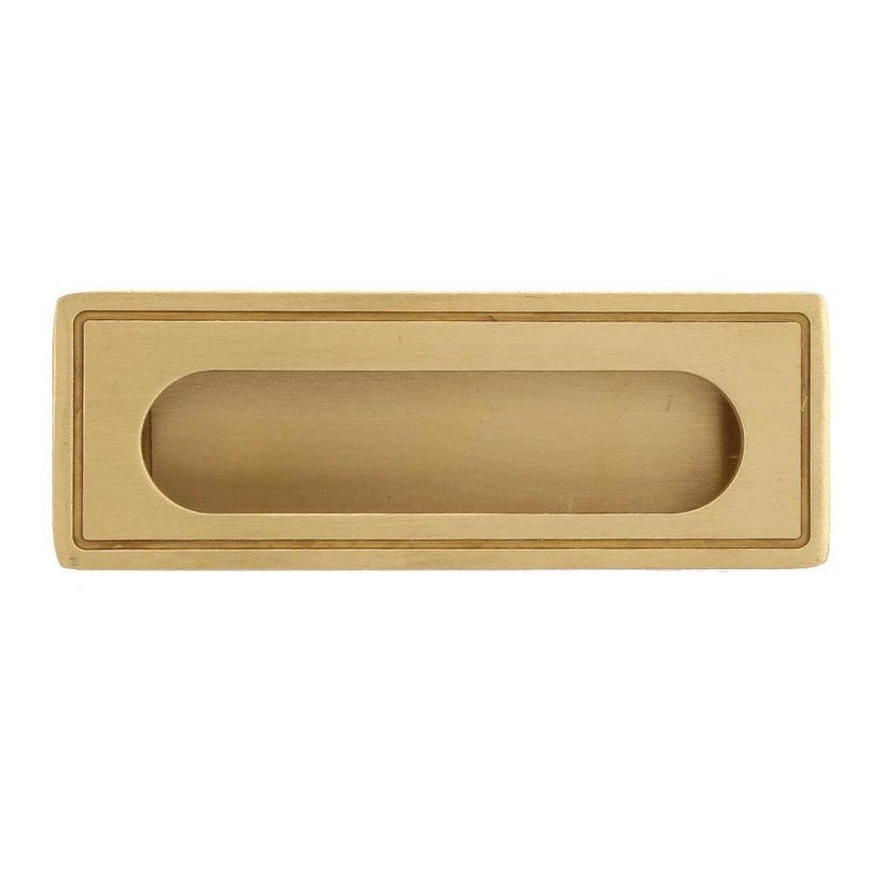Brass Concealed Handle Recessed Furniture Handle Cabinet Cupboard Wardrobe Drawer