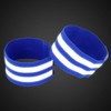 X AUTOHAUX 4pcs Reflective Bands for Arm Reflective Armbands High