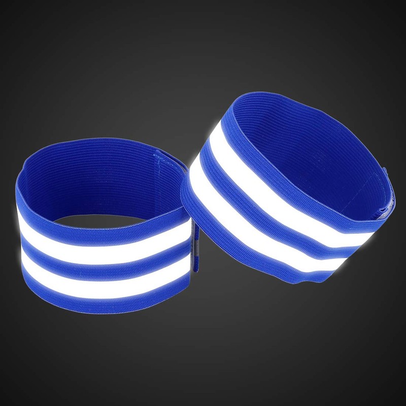 X AUTOHAUX 4pcs Reflective Bands for Arm Reflective Armbands High