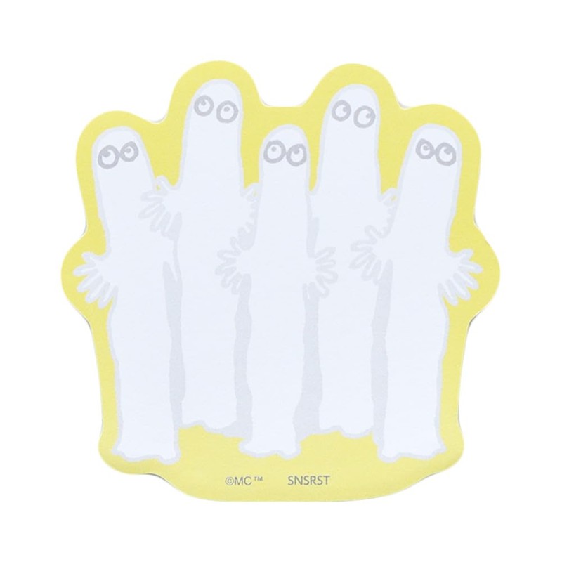 Sunstar Stationery S2842491 Moomin Sticky Notes, Die Cut, Spring Summer
