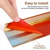 36" Metal Stair Nosing, 2-Pack Self Adhesive Aluminum Stair Edge