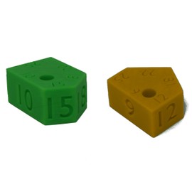 eTech4Us Scribe Offset Marking Blocks Tools set 9, 10, 12, 15, 18, 20, 22, 25, 30 mm increments ideal for builders, joiners carpenters shop fitters DIY