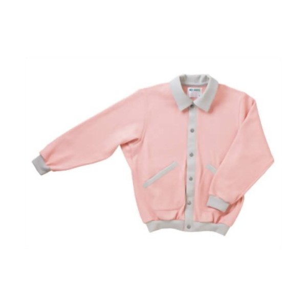 Angel Square Knit Indoor Wear, Open Front, Pink, Size LL