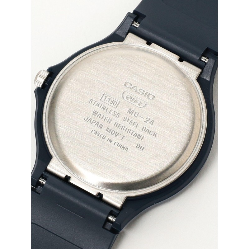 BEAMS BOY CASIO MQ24 COLOR Women's Watch, navy, Casual