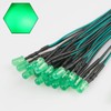 EDGELEC 50pcs 12 Volt 5mm Green LED Lights Emitting Diodes,