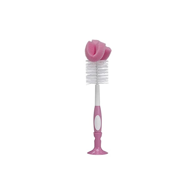 Dr. Brown's Reusable Sponge Baby Bottle Cleaning Brush with Suction