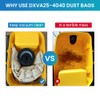 12 Pack DXVA25-4040 Shop Vac Bags for DEWALT 4 Gallon