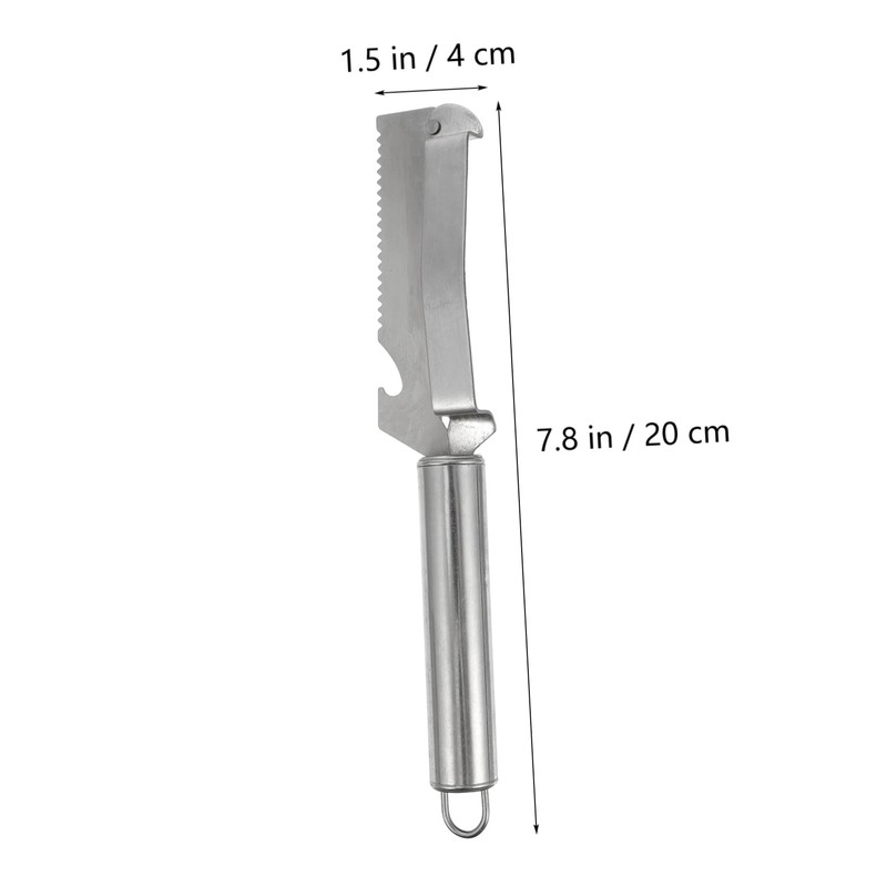 GRIRIW Core Removal Tool 2pcs Stainless Steel Peelers Kitchen Fruit