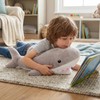 Kawaii Plush Shark Pillow – Soft Gray Shark Stuffed Animal,