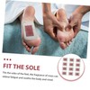 Healvian 12pcs Rose Essential Oil Foot Pads Safe Multi-functional Foot