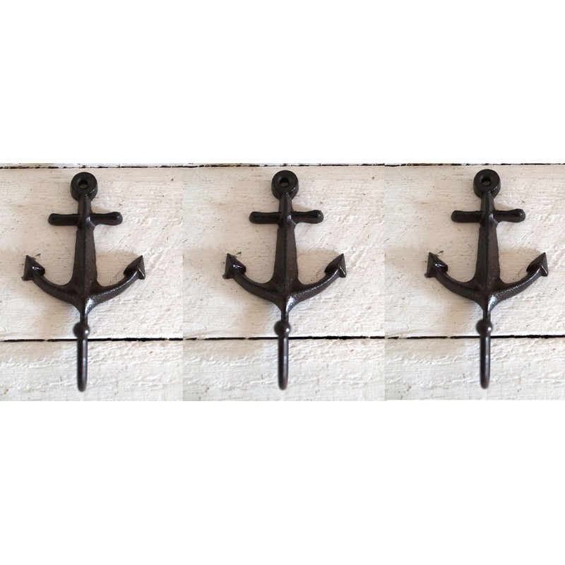 LB H&F Lilienburg Set of 3 Coat Hooks Wall Hooks