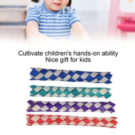 Onewer Finger Traps, Pack of 24 Bamboo Finger Traps, 24 Pieces, Finger Traps, Birds, Parrots, Chewing Toy, Chinese Bamboo Traps, DIY Toy for Children Parties