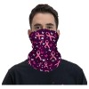 Bufanda De Cinta Morada Con Estampado De Mariposas, Multifun
