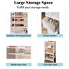 NinPeen Manicure Table Nail Desk for Nail tech with Drawers