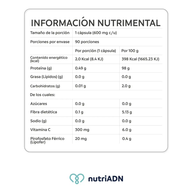 Iron Support Suplemento Nutriadn Sabor