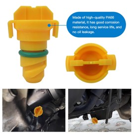 Xspeedonline 8Pcs Engine Oil Drain Plugs 097-826, 097826, BC3Z6730A, BC3Z6730B1 for Lincoln 2017-2020 MKZ