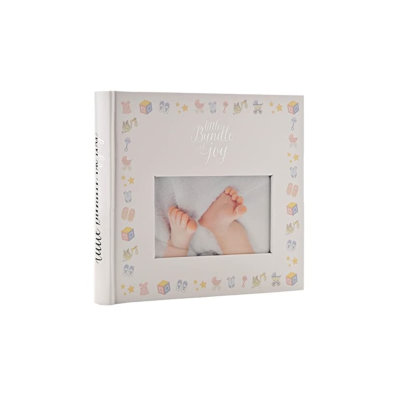 Baby Photo Album 160 6x4 Photo's - Bundle of Joy