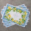 Maison d' Hermine Placemats Set of 4 100% Cotton Decorative