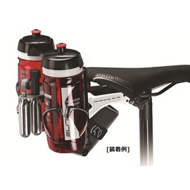 ELITE SKEKANE 0280000002 Rear Mount System Bottle Cage, Black