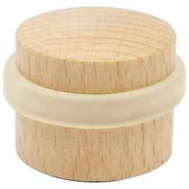 Door Stop Wooden Beech / D40xH38mm "(real)