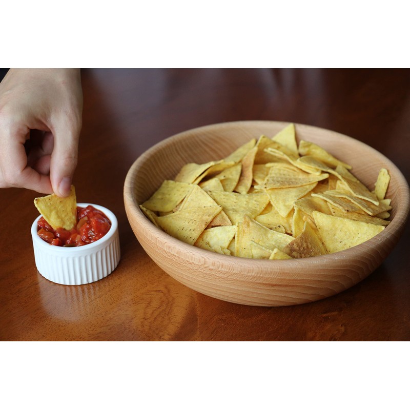 Wooden Bowl 1pcs. size 24cm
