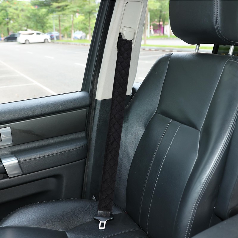 Amooca Soft Automotive Seat Belt Cover Seatbelt Shoulder Pad Neck