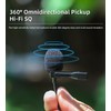 BTG Lavalier Mic Microphone for Insta360 X4 Accessories Microphone Mic