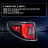ALLGOOD Tail Lights Assembly w/o Bulbs, Compatible with GMC Acadia