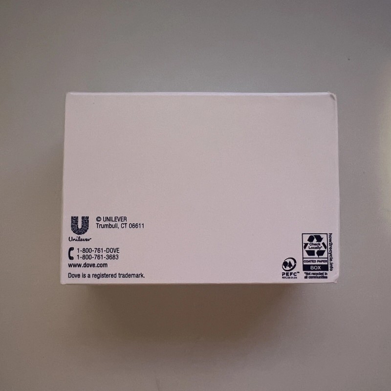 Dove Bar Soap Winter Care Limited Edition Single Pack Moisturizing