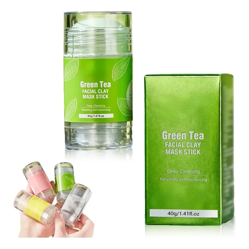 Barra De Mascarilla Facial De Té Verde For El Rostro,