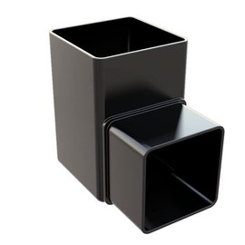 Freeflow FRS 524B Black 65mm Square 90° Offset Bend