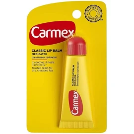 Carmex Classic Lip Balm 0.35 Ounce 3 Count