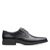 Clarks Clarks Men's Tilden Plain Derbys, Black Black Leather, 9