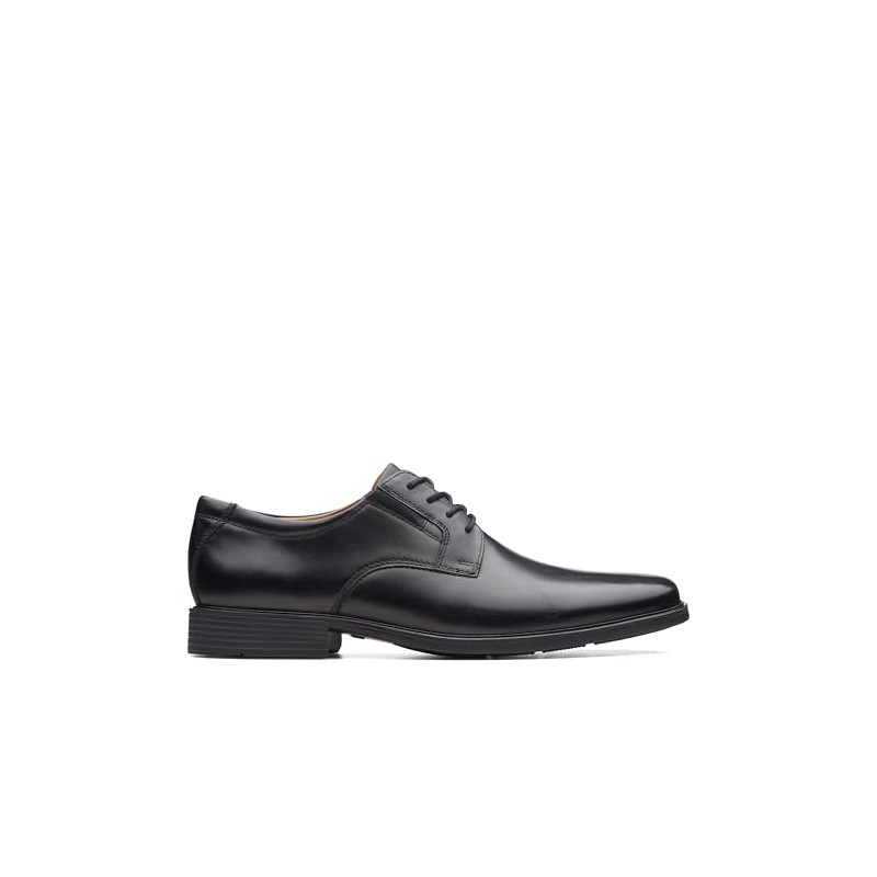Clarks Clarks Men's Tilden Plain Derbys, Black Black Leather, 9