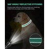 Joytale Dog Collars for Medium Dogs, Comfortable Double-Sided Reflective Nylon