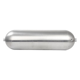 Ineedup 3 Gallon 6 Port Air Compressor Tank 250 PSI Max Storage Air for Air spring, Air suspension, Air system reservoir, Air horn system,Aluminum