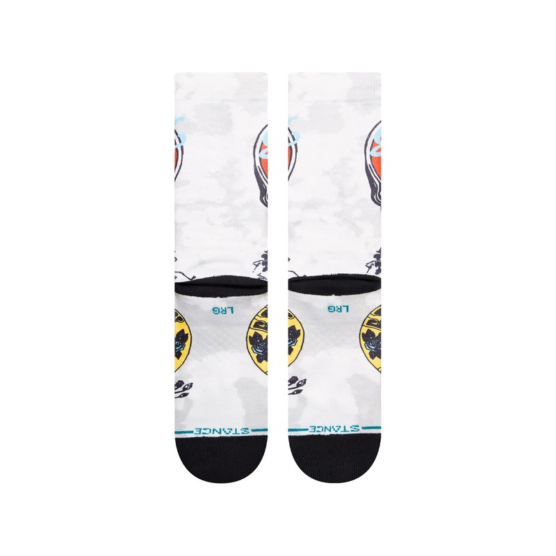 Stance GRATE VINTAGE WHITE Socks (01785), L, VINTAGE WHITE (01785)